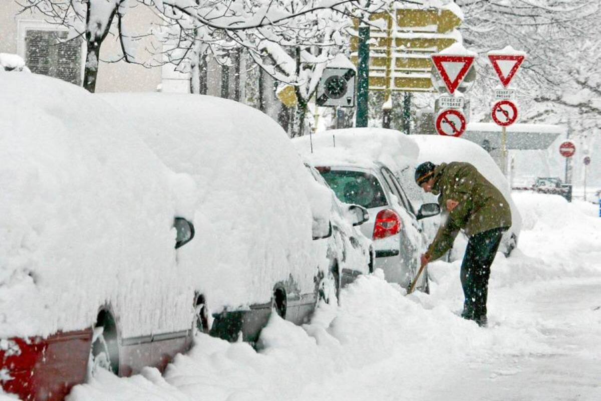 Ola de frío en Francia deja estragos en varias ciudades. (Foto: Tomada de internet)