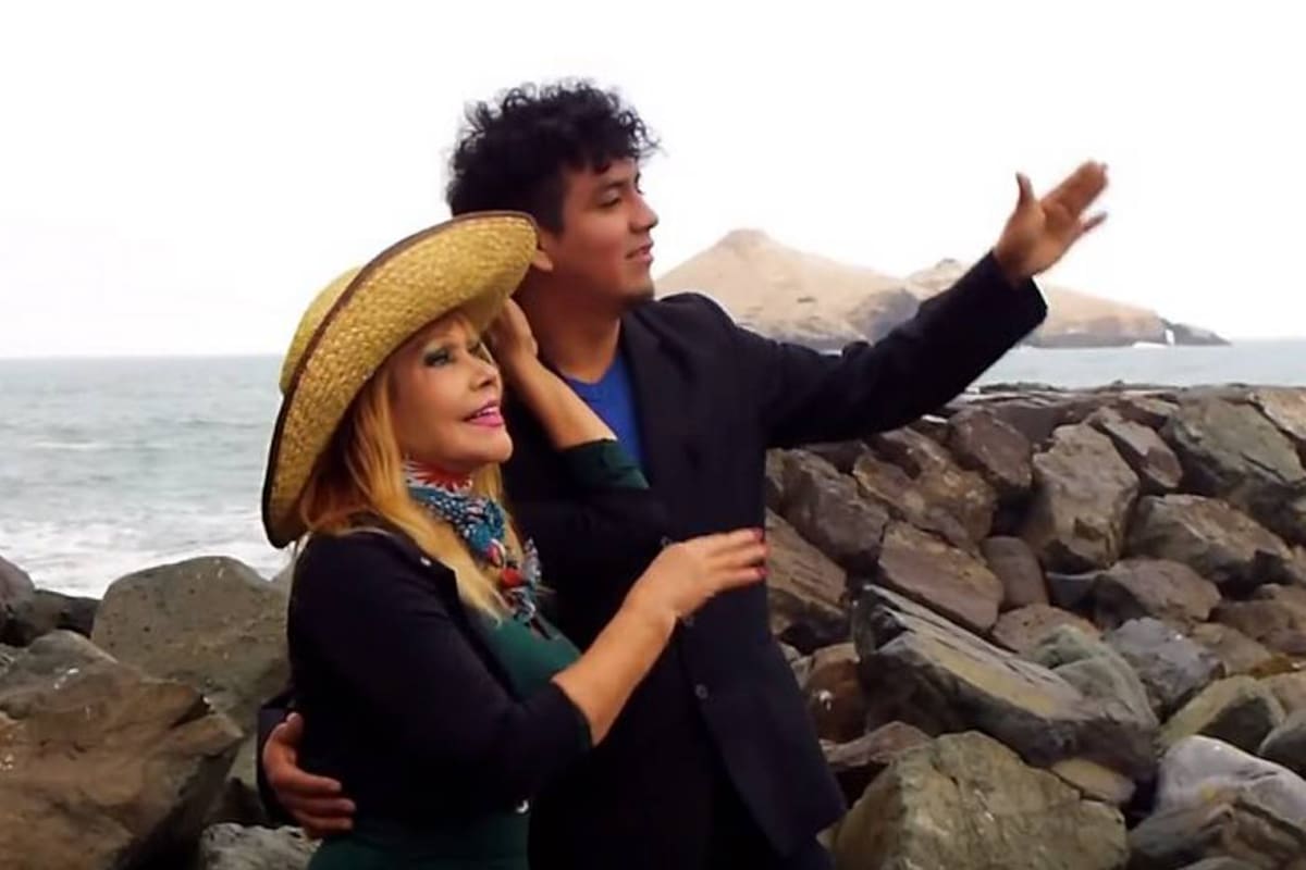 En el video, la artista peruana está acompañada de su novio Elmer Molocho. (Foto: Tomada de internet/VANGUARDIA LIBERAL)