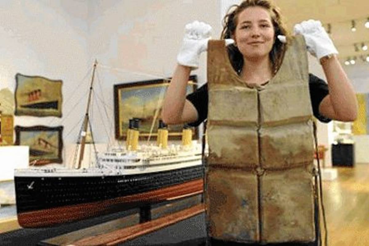 Exhiben objetos del Titanic que serán subastados en centenario del naufragio (Foto: Tomada de Internet/ VANGUARDIA LIBERAL)