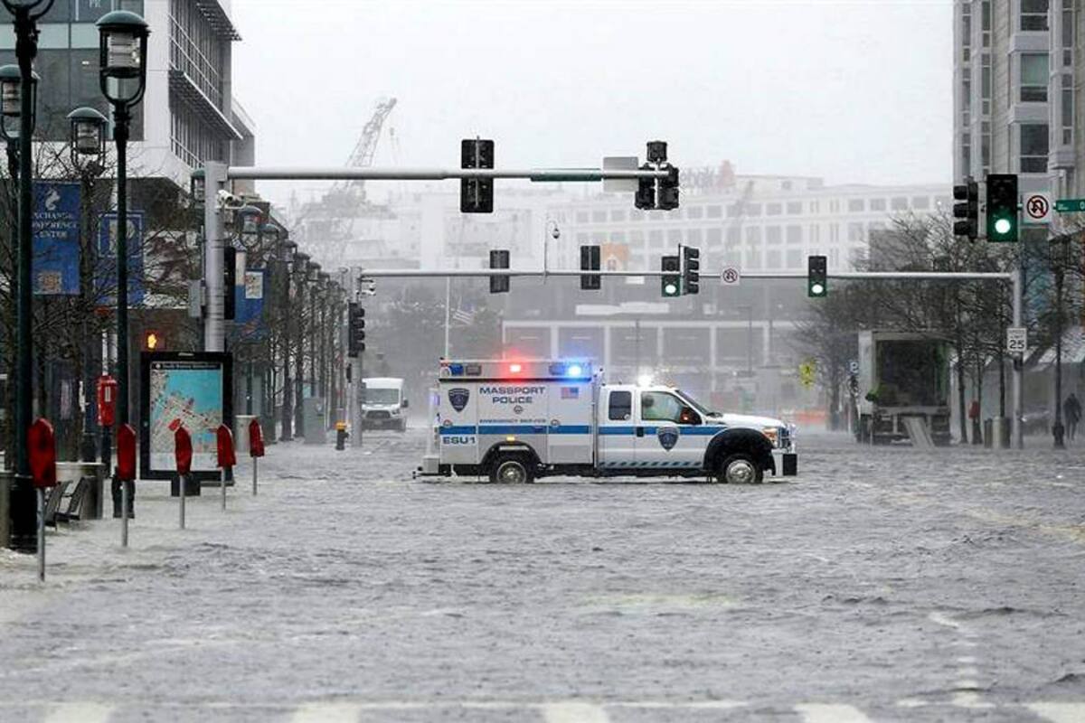 Por alerta de ciclón, fueron cancelados 1.200 vuelos en Nueva York (Foto: EFE /VANGUARDIA LIBERAL )