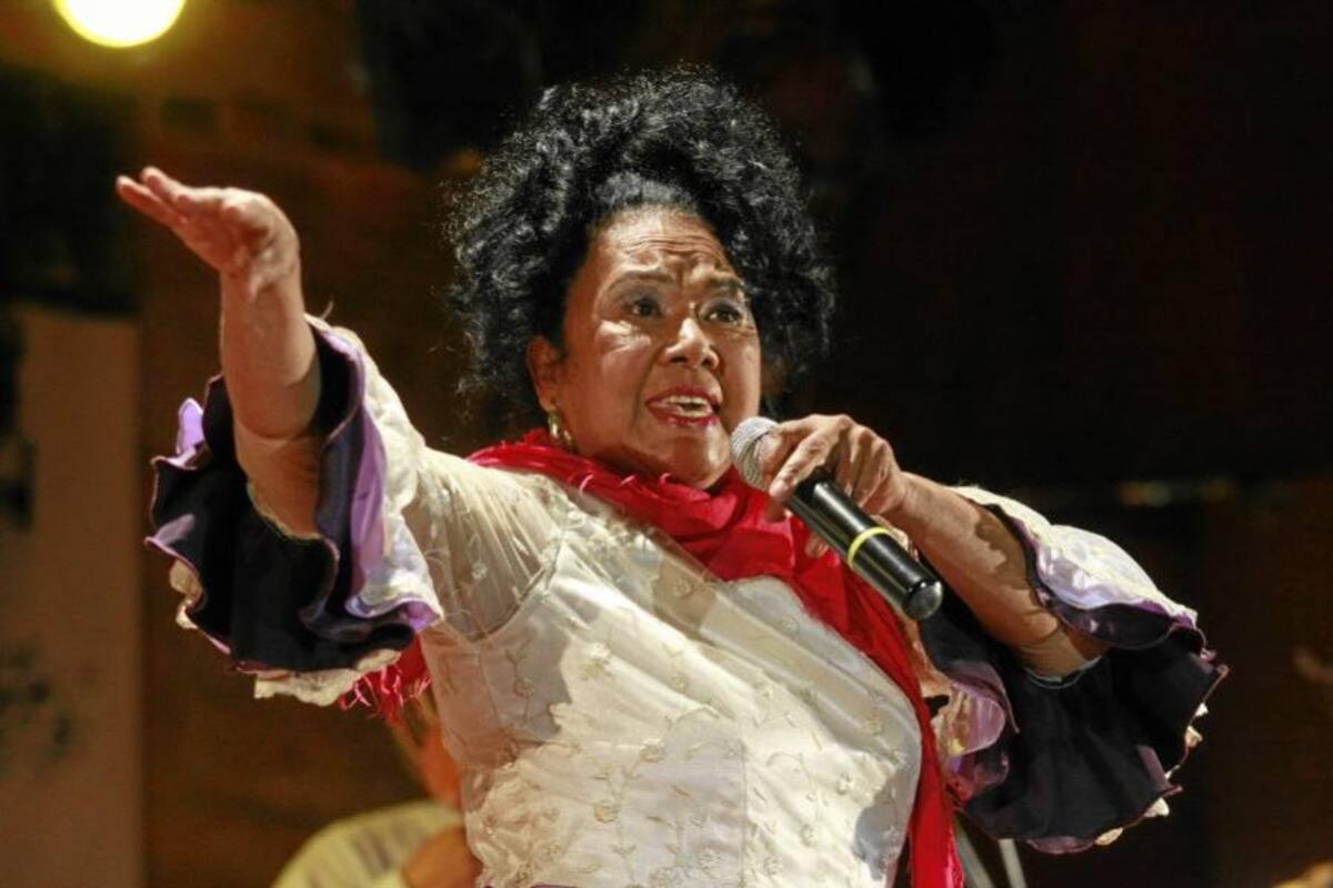 Totó la Momposina se presenta en el Kennedy Center de Washington (Foto: ARCHIVO/VANGUARDIA.COM)