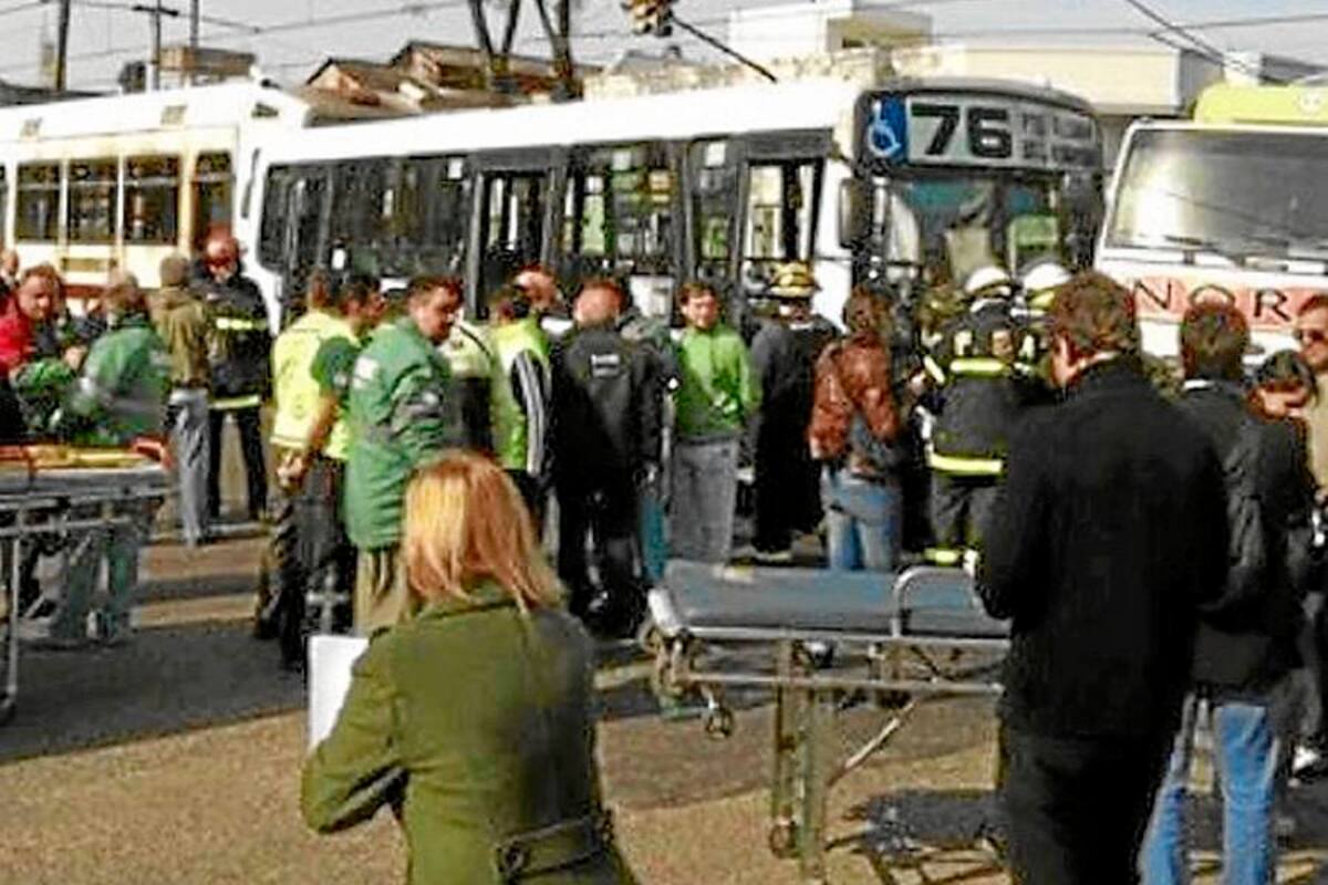 Diez heridos al embestir un tren a un autobús escolar en Argentina (Foto: Archivo/VANGURDIA LIBERAL)
