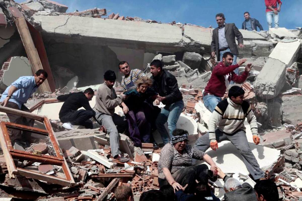 Una semana después del terremoto de Van, el número de muertos es de 596 (Foto: Afp / VANGUARDIA LIBERAL)