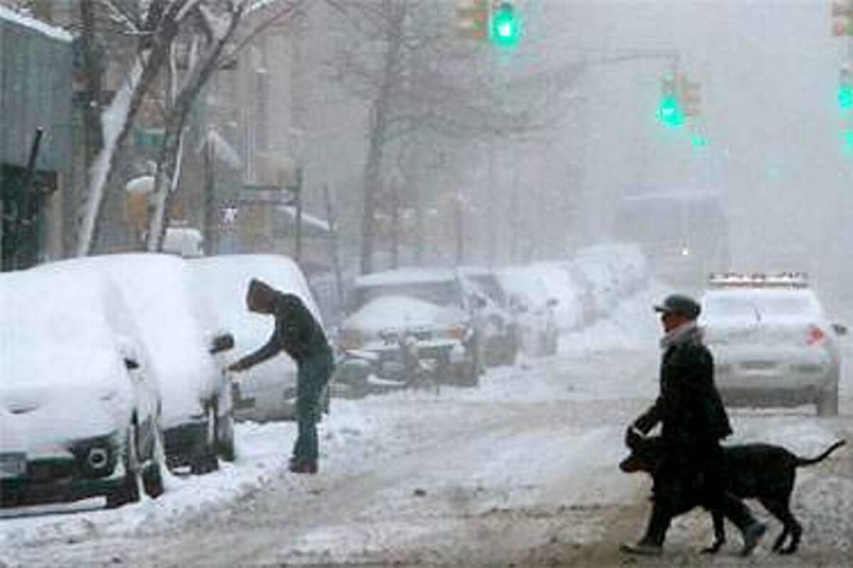 Nueva York se recupera de nevada que fue menos dura de lo temido (Foto: Archivo/VANGUARDIA LIBERAL)