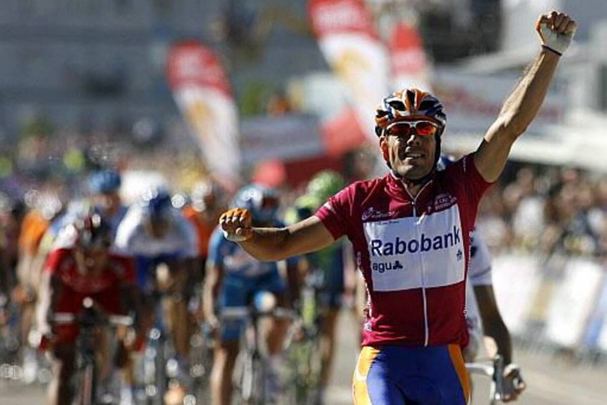 Freire (Rabobank) vuelve a competir en la Vuelta a España. (Foto: Archivo/VANGUARDIA LIBERAL)