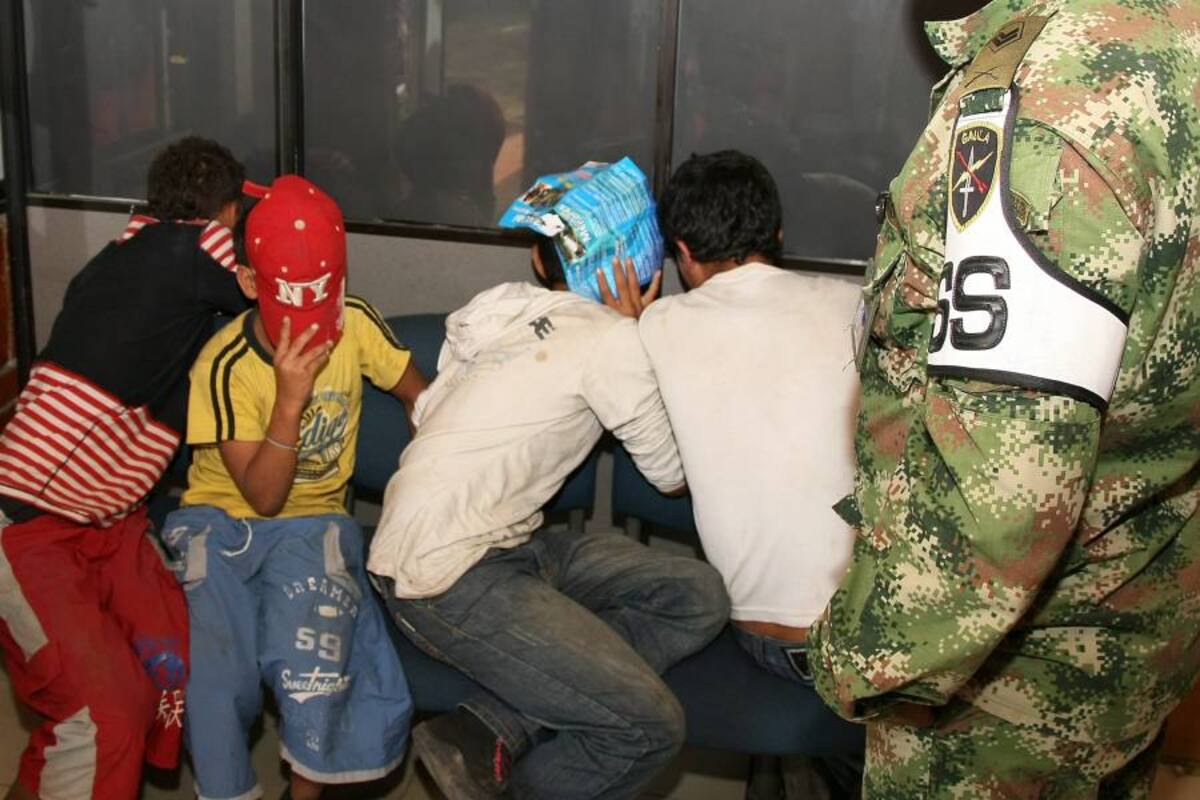 Esta banda conformada por menores de 10, 14 y 16 años, respectivamente, estaban al mando de un joven que hacía poco había cumplido la mayoría de edad. (Foto: Archivo/VANGUARDIA LIBERAL)