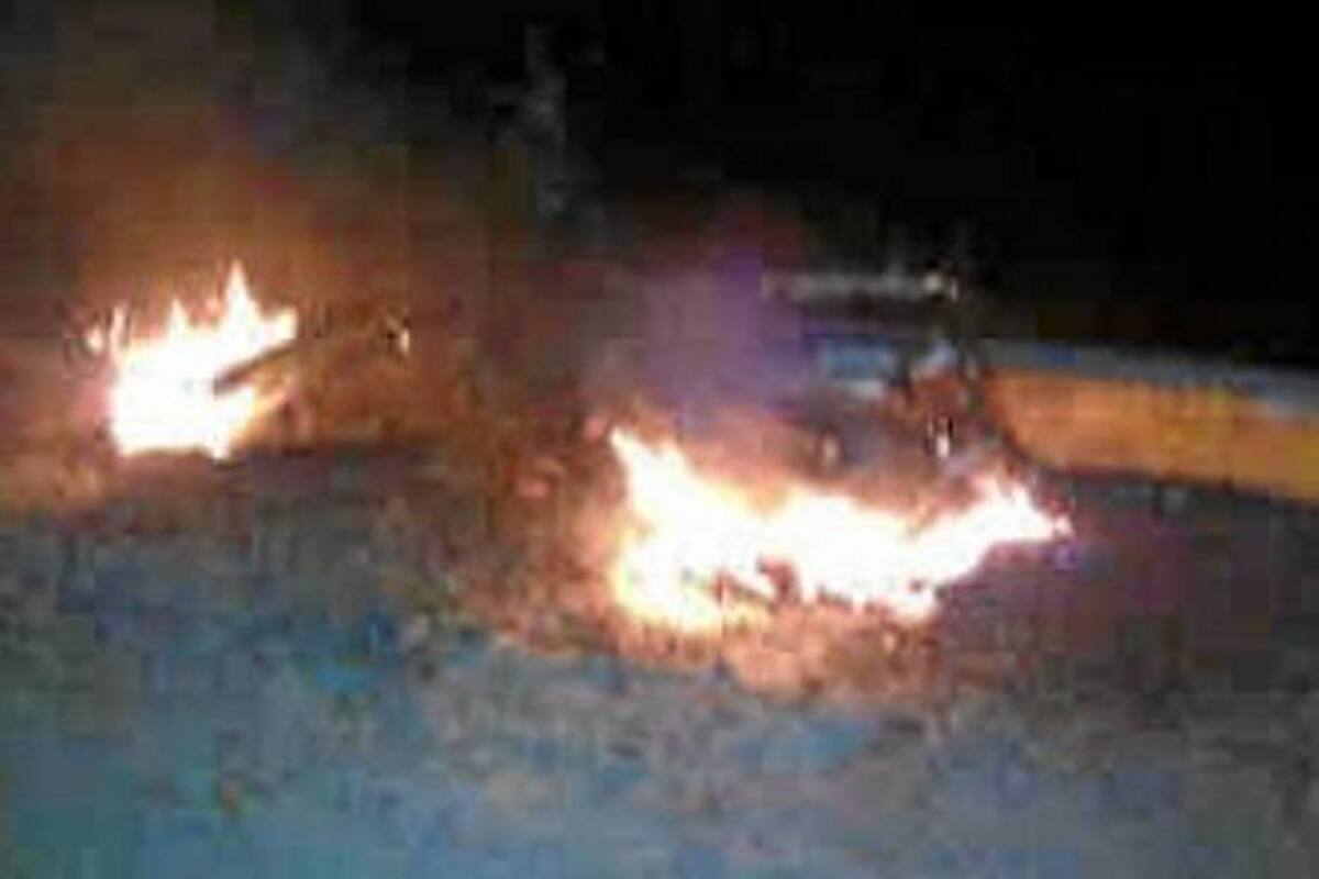 Tres personas heridas tras explosión de carro bomba en Aguachica, Cesar (Foto: Suministrada/VANGUARDIA LIBERAL)