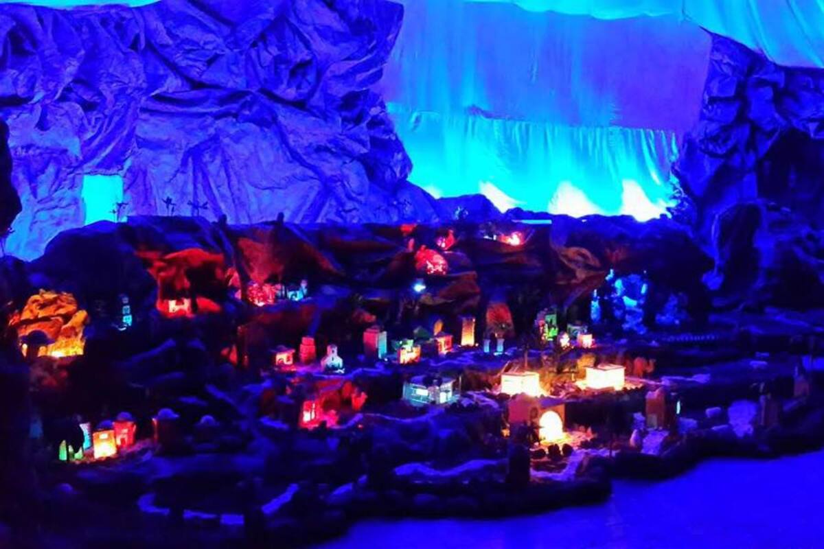 En el norte de Bucaramanga está el pesebre más grande de la ciudad (Foto: Suministrada / VANGUARDIA LIBERAL)