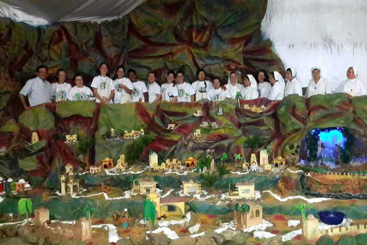 En el norte de Bucaramanga está el pesebre más grande de la ciudad (Foto: Suministrada / VANGUARDIA LIBERAL)