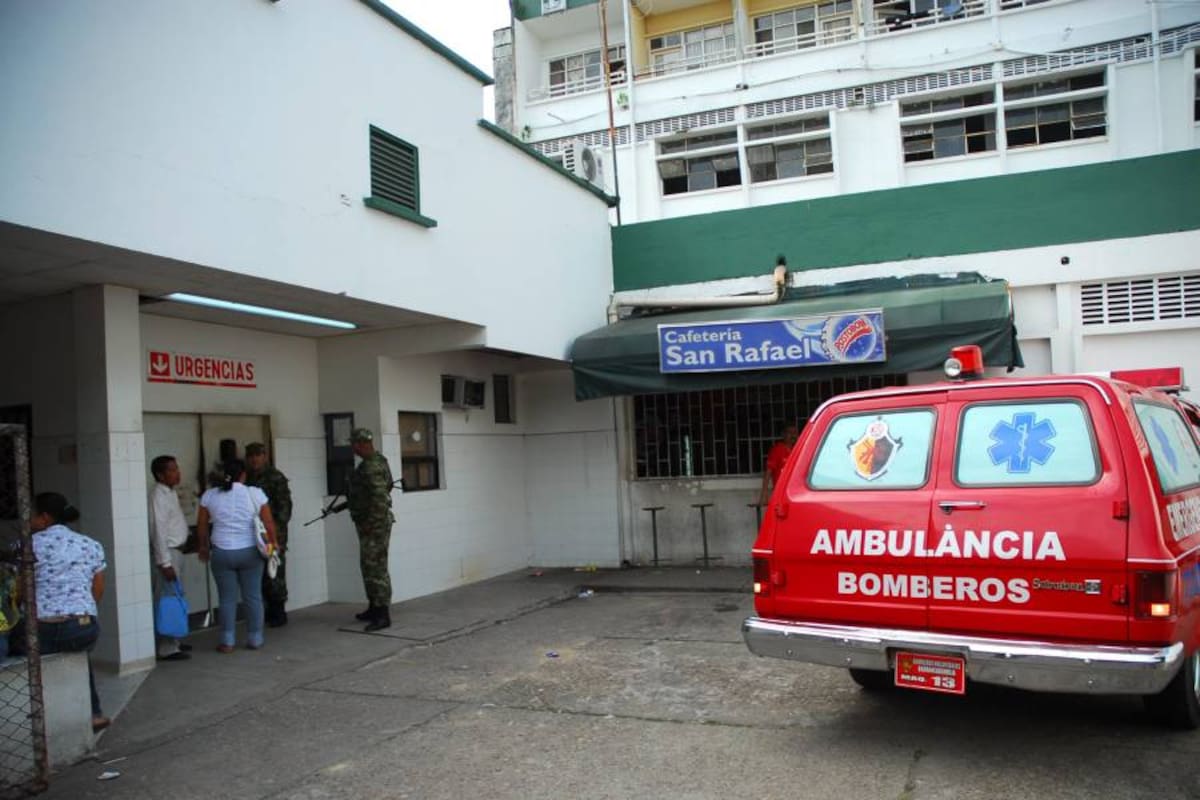 Heridos por explosión de granada fueron trasladados a Barrancabermeja (Foto: Archivo/VANGUARDIA LIBERAL)