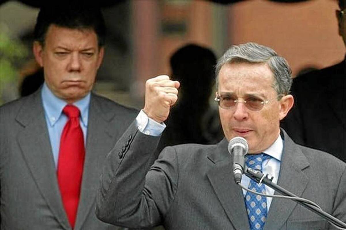 Santos confía en "arreglar" algún día la mala relación con Uribe (Foto: Tomado de Internet/ VANGUARDIA LIBERAL)