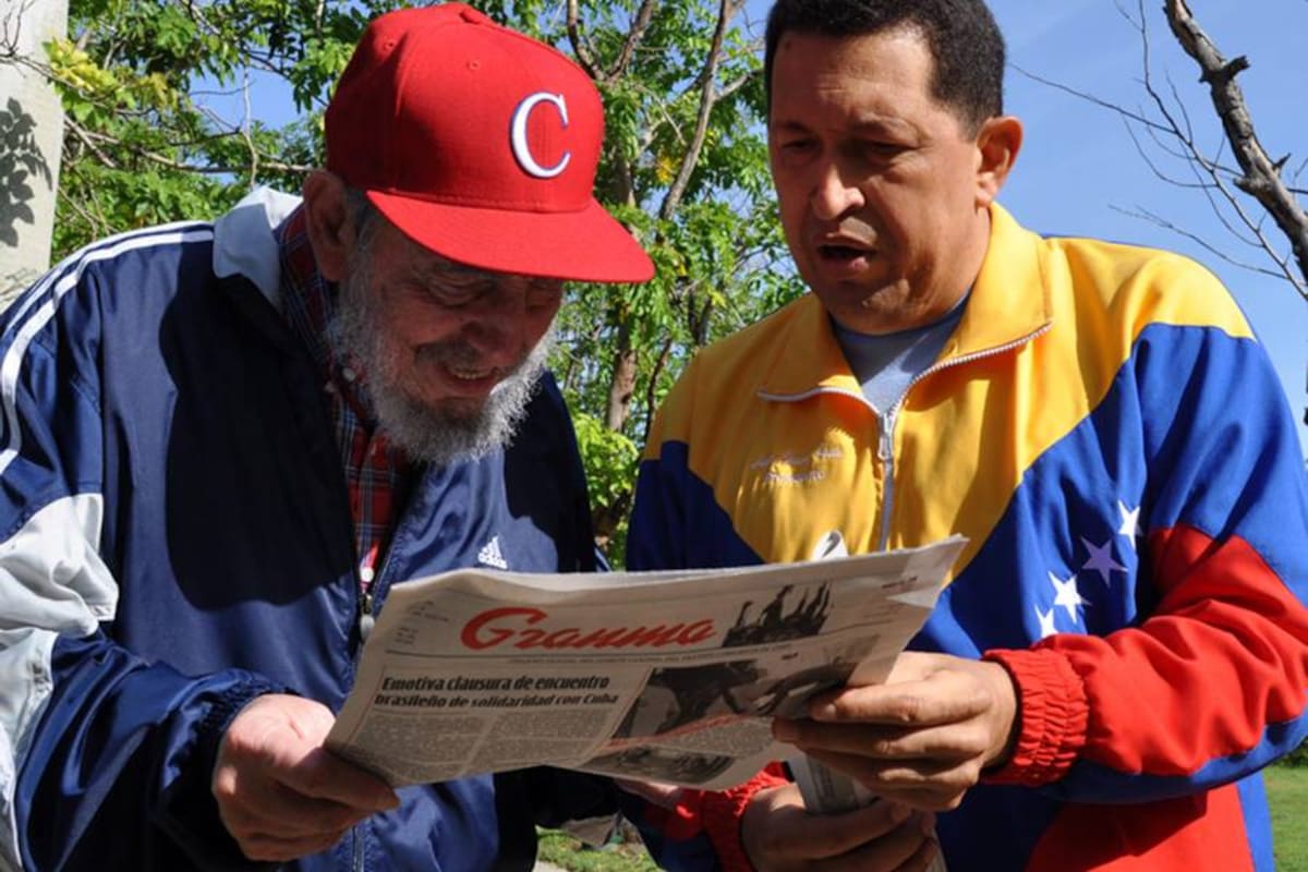 Fidel Castro le escribe a Chávez: Me satisface mucho que hayas podido regresar (Foto: Archivo/VANGUARDIA LIBERAL)