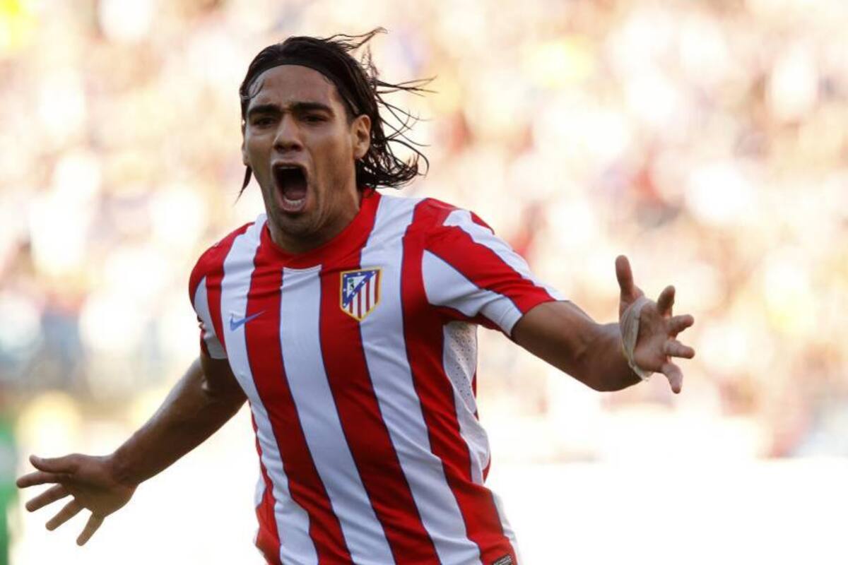 Falcao marca dos goles frente al Sporting (Foto: Archivo/ VANGUARDIA LIBERAL)