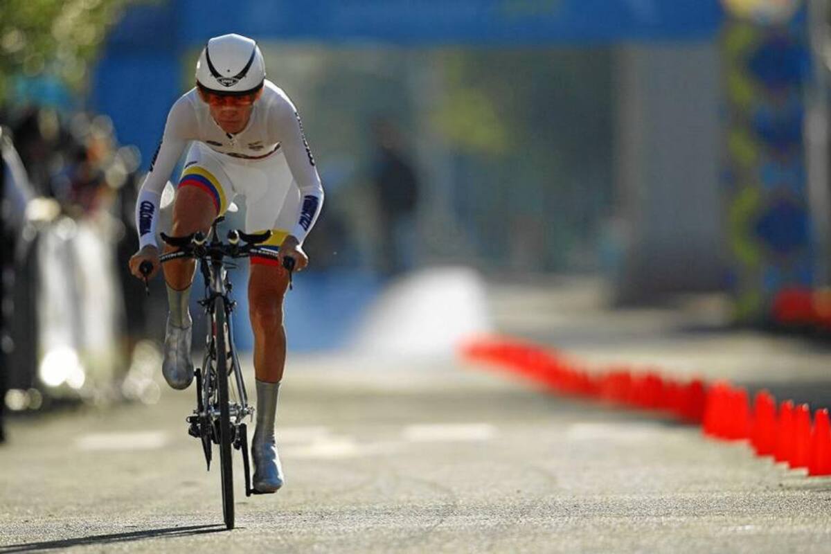 María Luisa Calle volverá a pista este martes en tres pruebas de ciclismo, modalidad Ómnium (Foto: Archivo/VANGUARDIA LIBERAL)