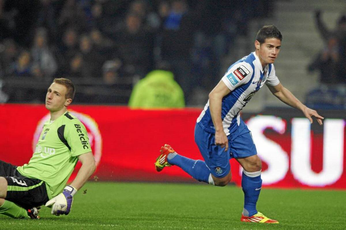 James Rodríguez fue la estrella en la goleadad del Oporto (Foto: EFE / VANGUARDIA LIBERAL)