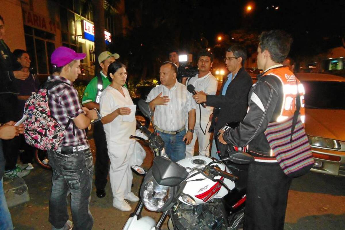 No hubo ni un solo accidente en moto durante la “Rumba Sana” en Bucaramanga (Foto: Suministrada/VANGUARDIA LIBERAL)