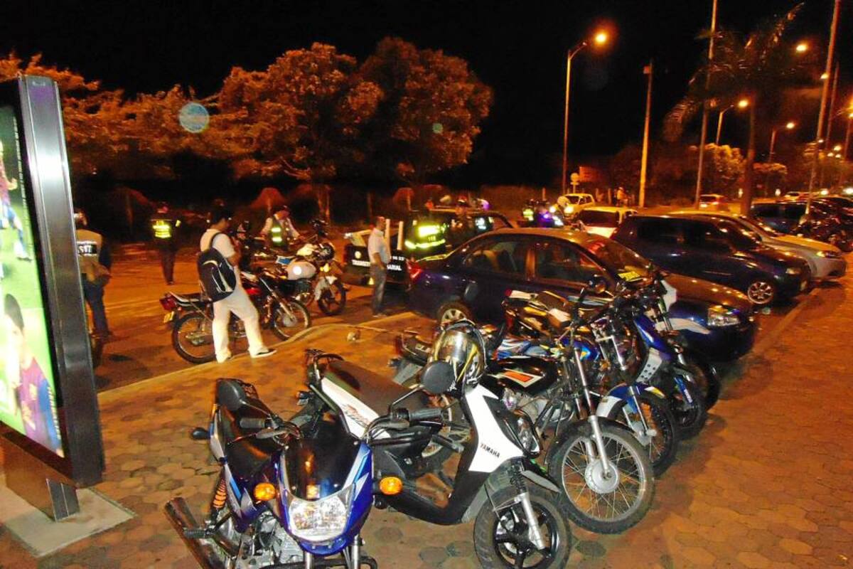 Jornada nocturna sin moto será permanente en fines de semana (Foto: Archivo/VANGUARDIA LIBERAL)
