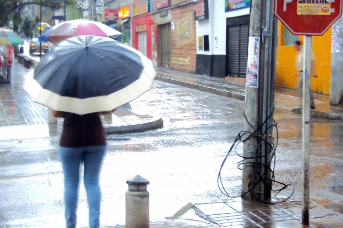 Seguirá lloviendo en las noches en Santander (Foto: Archivo/VANGUARDIA LIBERAL)