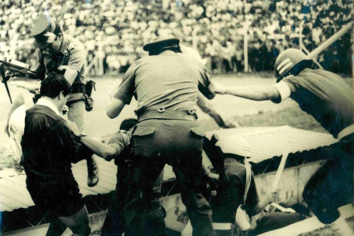 Un día como hoy, hace 31 años, la tragedia marcó el estadio Alfonso López (Foto: Archivo/VANGUARDIA LIBERAL)