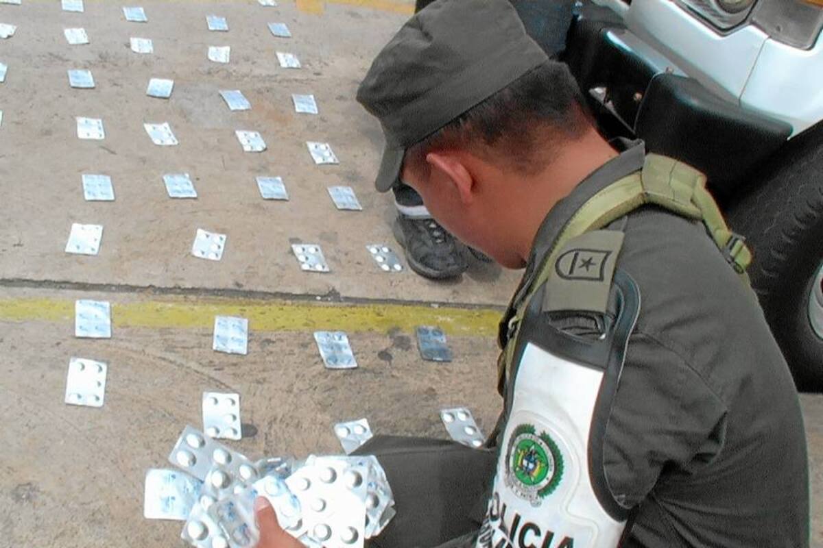 Desmantelan fábrica de medicamentos hechos con harina (Foto: Archivo/VANGUARDIA LIBERAL)