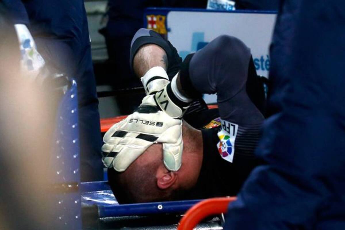 Víctor Valdés se perderá el Mundial: grave lesión y 6 meses de baja (Foto: TOMADO DE INTERNET/VANGUARDIA LIBERAL)