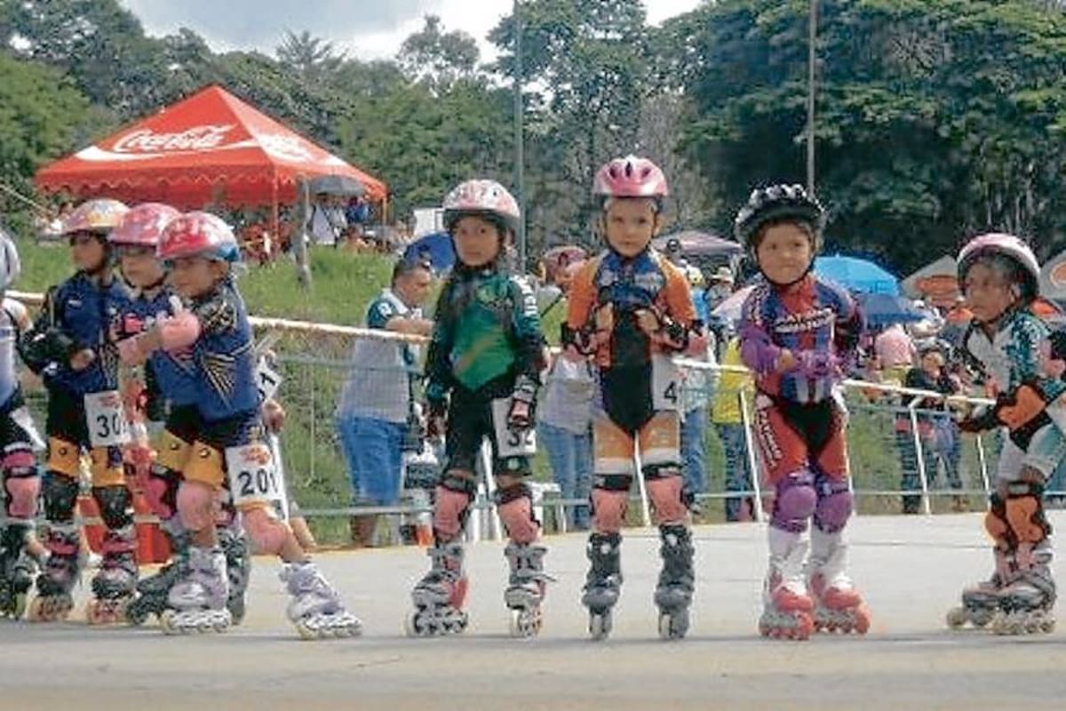 Barbosa se lució con festival de Patinaje