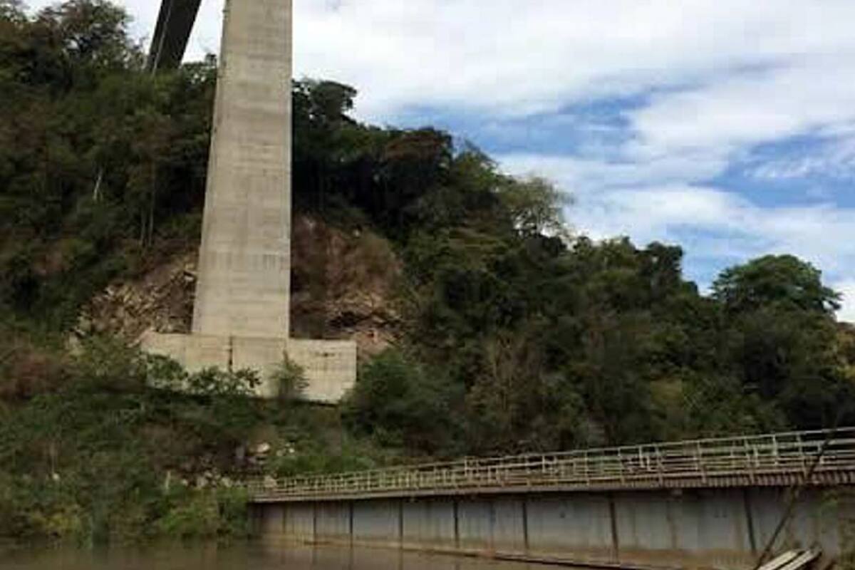 Inicia el desvío de tráfico por nueva vía a San Vicente de Chucurí (Foto: Suministrada/VANGUARDIA LIBERAL)
