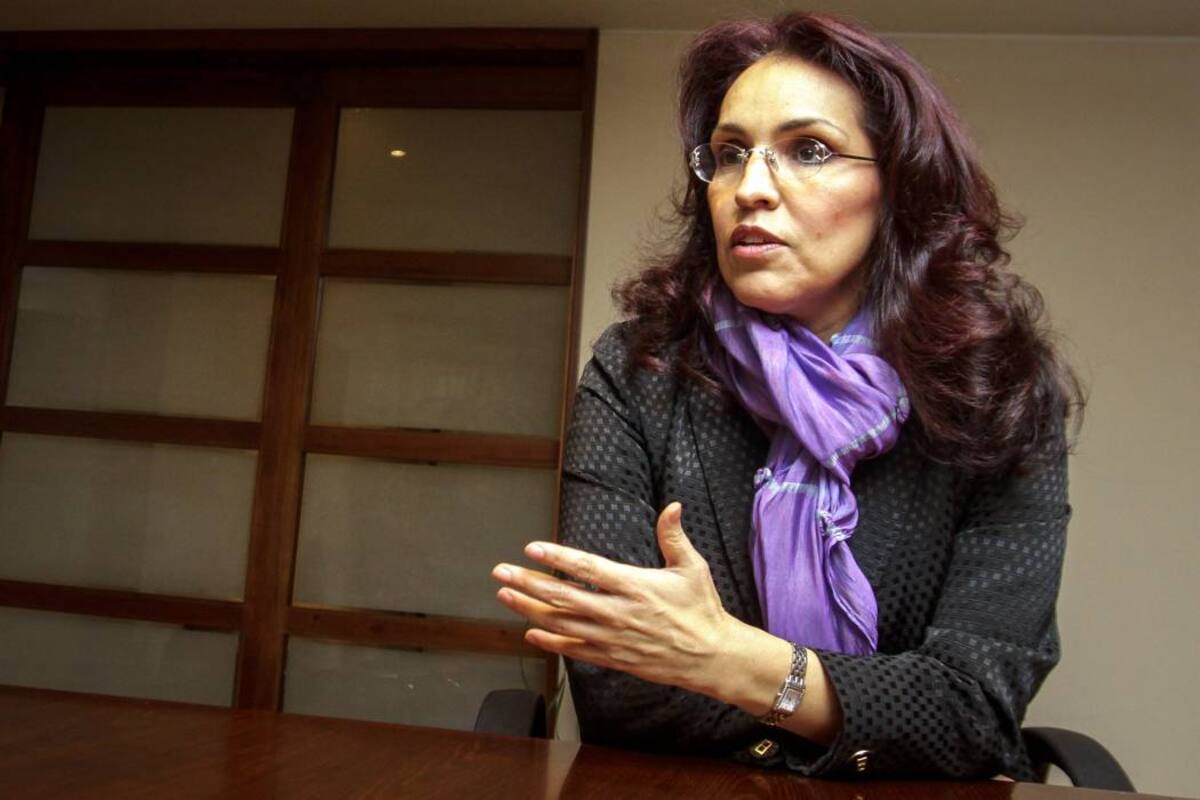 Viviane Morales renunció a su candidatura presidencial (Foto: Colprensa /VANGUARDIA LIBERAL)