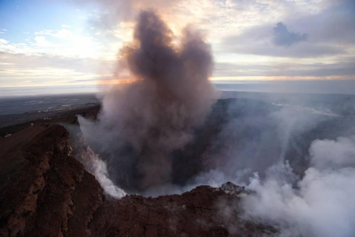 Ordenan evacuaciones en Hawai por erupción del volcán Kilauea (Foto: EFE /VANGUARDIA LIBERAL)
