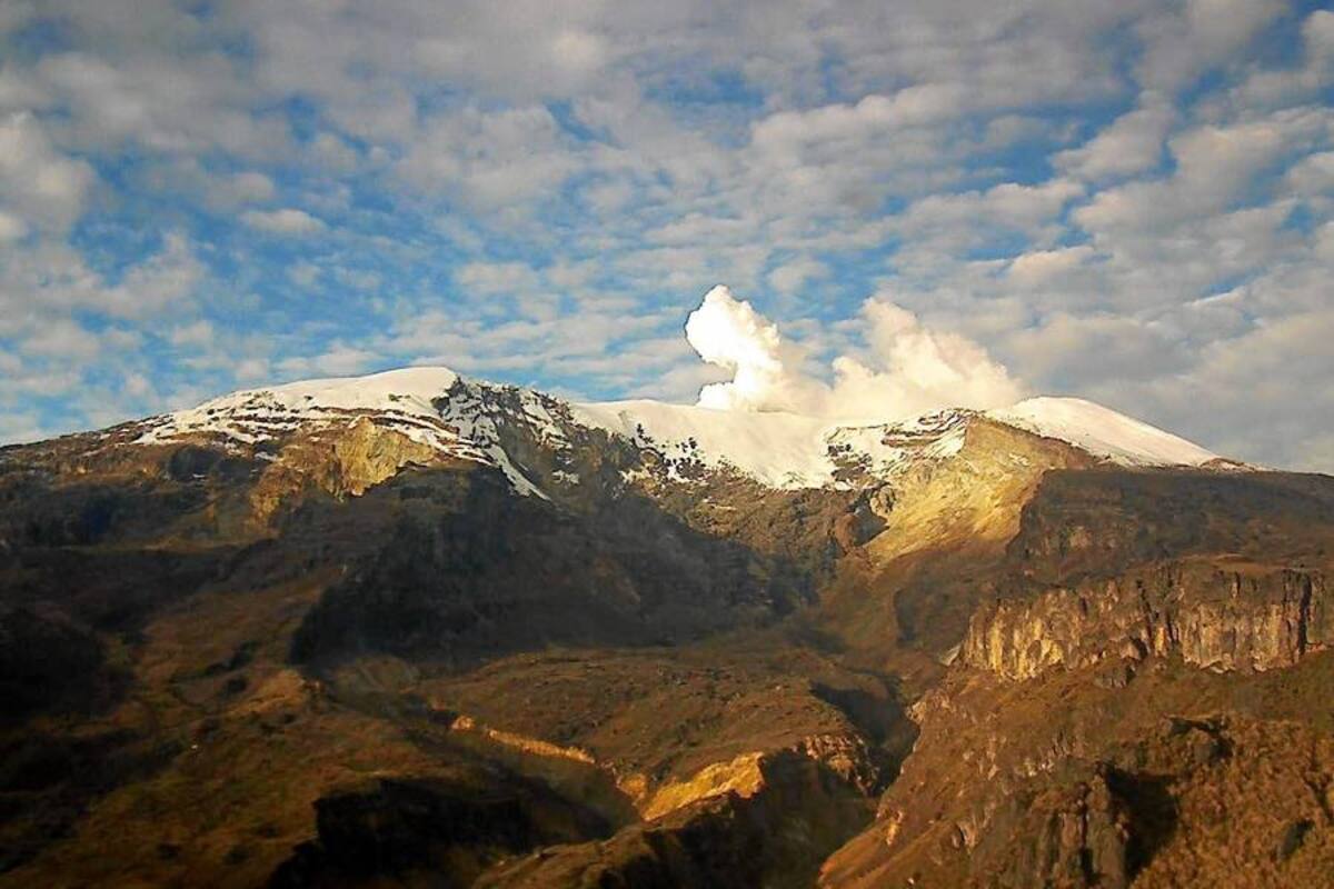 Volcán Nevado del Ruiz continúa inestable (Foto: Archivo/VANGURDIA LIBERAL)