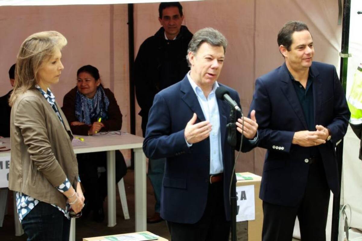 Santos felicita y ofrece colaboración a las autoridades electas (Foto: Colprensa/VANGUARDIA LIBERAL)