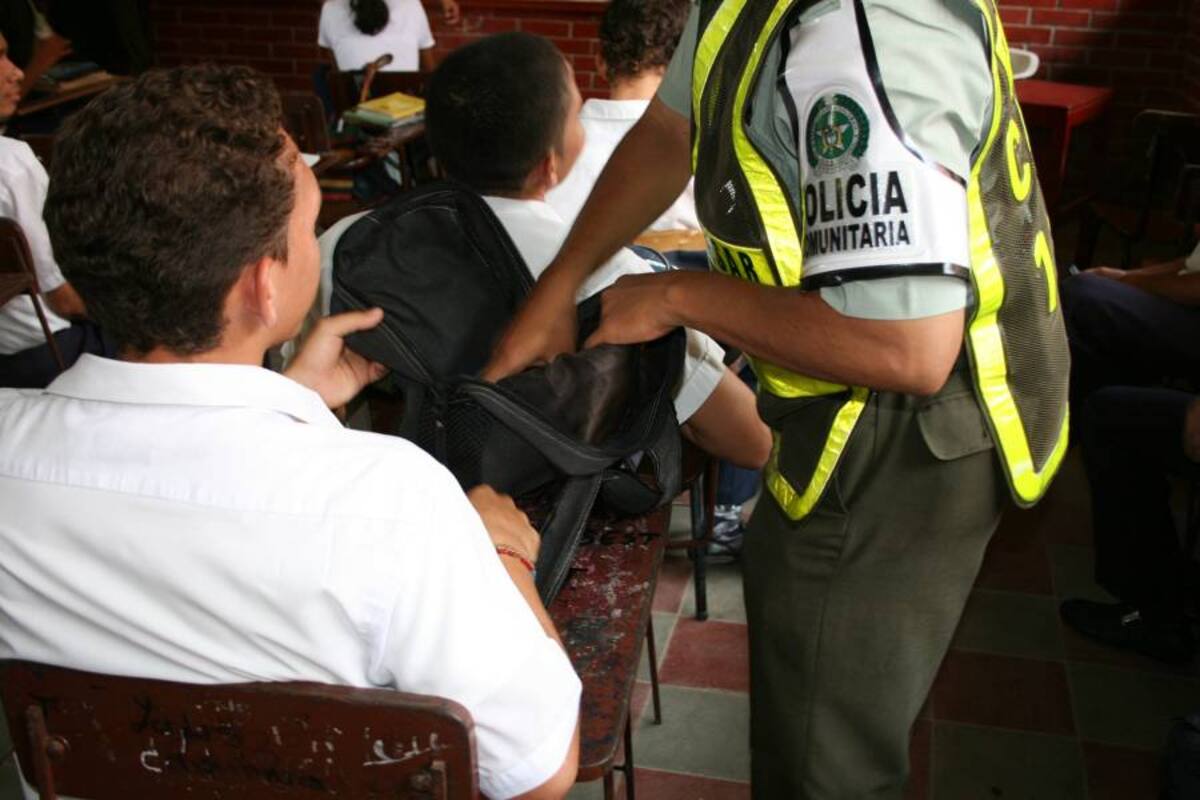 Desarmarán estudiantes de colegios y universidades en Bucaramanga (Foto: Archivo/VANGUARDIA LIBERAL)
