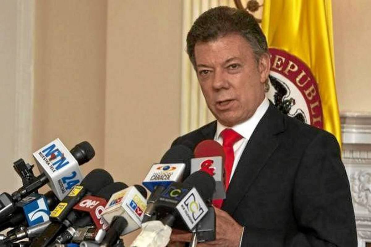Presidente Santos anuncia viaje a Cuba (Foto: Archivo/VANGURDIA LIBERAL)
