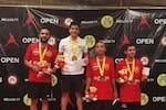 Estudiante de la UIS ganó oro para Santander en el tenis de mesa
