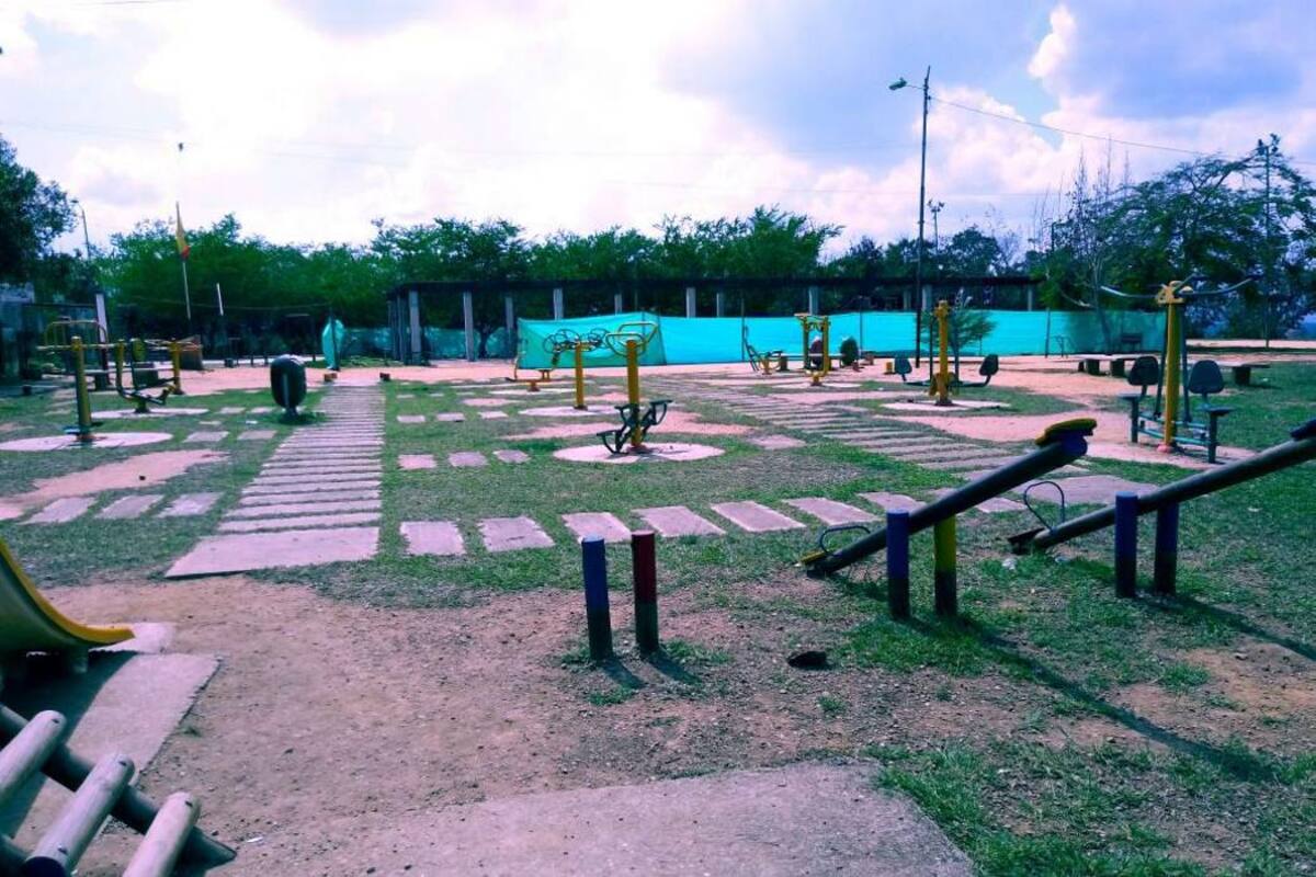 Parque de Bucaramanga está y 'seguirá' en abandono (Foto: Suministrada/ VANGUARDIA LIBERAL)