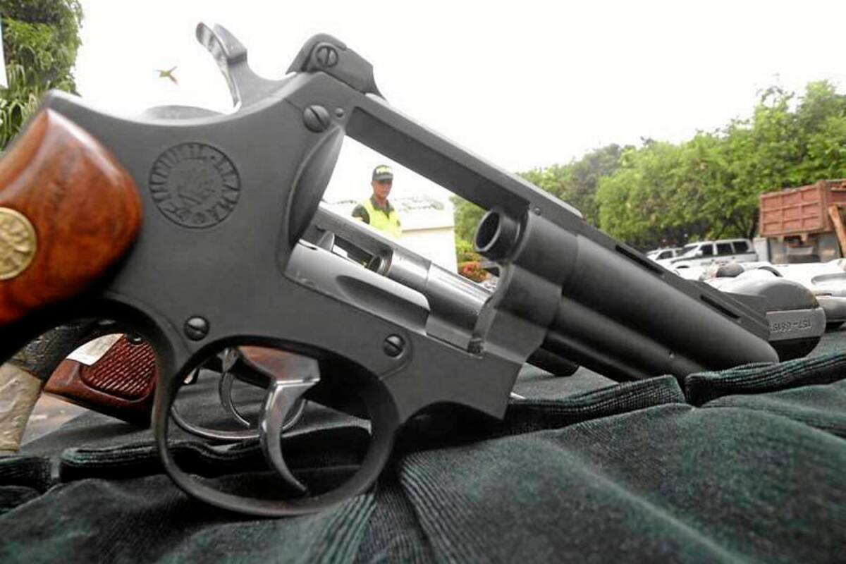 Restricción del porte de armas tendría luz verde en Bucaramanga y el área (Foto: Archivo/VANGUARDIA LIBERAL)