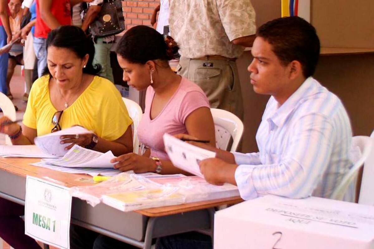 Listos los 98.398 jurados para las presidenciales en Bogotá (Foto: Archivo/VANGUARDIA LIBERAL)