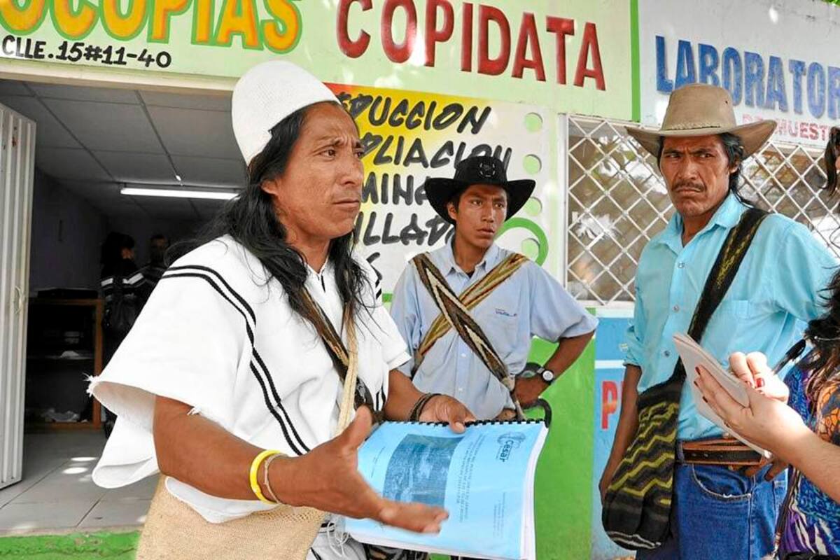 Indígenas rechazan Policía y Farc (Foto: Archivo/VANGUARDIA LIBERAL)