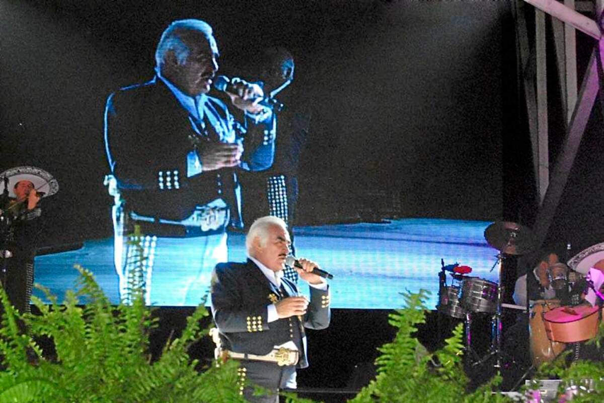 Los ganadores podrán asistir al concierto de Vicente Fernández mañana en el Estadio Alfonso López. (Foto: Archivo/Vanguardia Liberal)