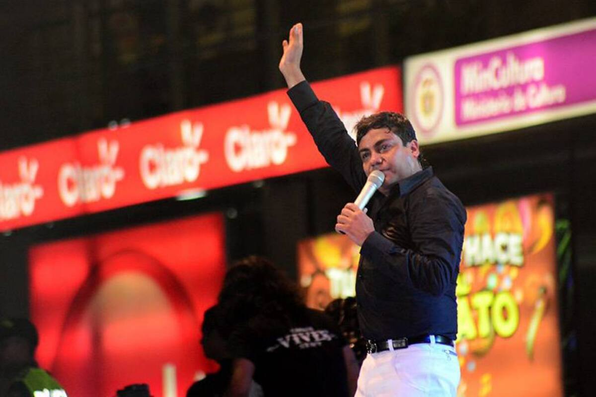 Cantante Churo Díaz huyó de la Policía en pleno concierto (Foto: ARCHIVO/VANGUARDIALIBERAL)
