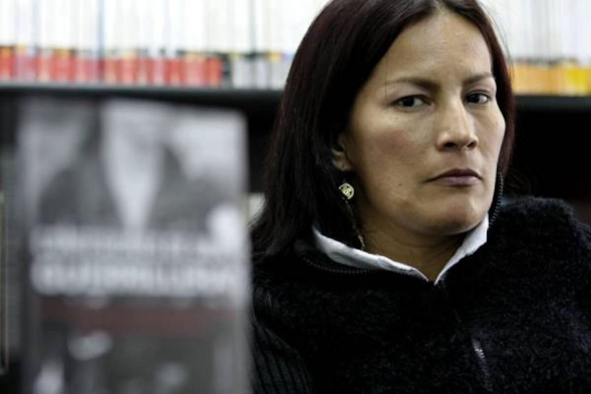 Zenaida Rueda, ex guerrillera de las Farc, miembro del anillo de seguridad de Jorge Briceño.(Foto: Archivo / VANGUARDIA LIBERAL)