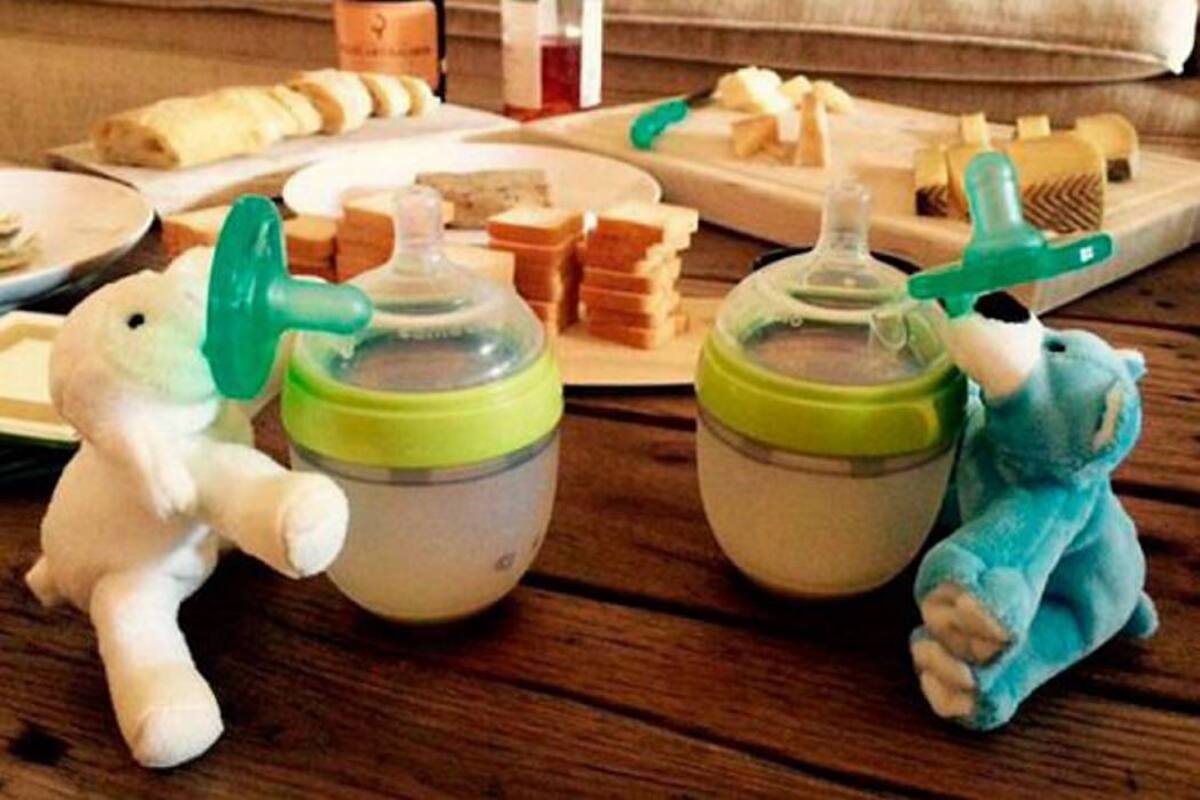 Zoe Saldaña anuncia nacimiento de sus gemelos, Cy y Bowie (Foto: Tomada de Twitter @zoesaldana)