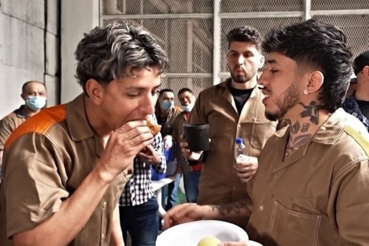 Imágenes del streamer Westcol entrando a la cárcel La Picota se hicieron virales. / Redes sociales
