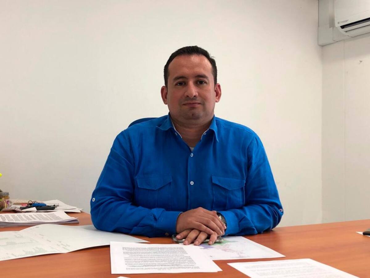 Javier Orlando Díaz Girón, director territorial Santander del Instituto Geográfico Agustín Codazzi.