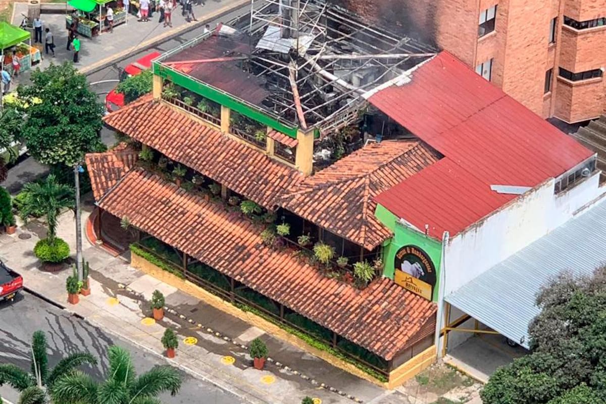 Los socios del restaurante, estimaron un aproximado de $100 millones en pérdidas materiales.