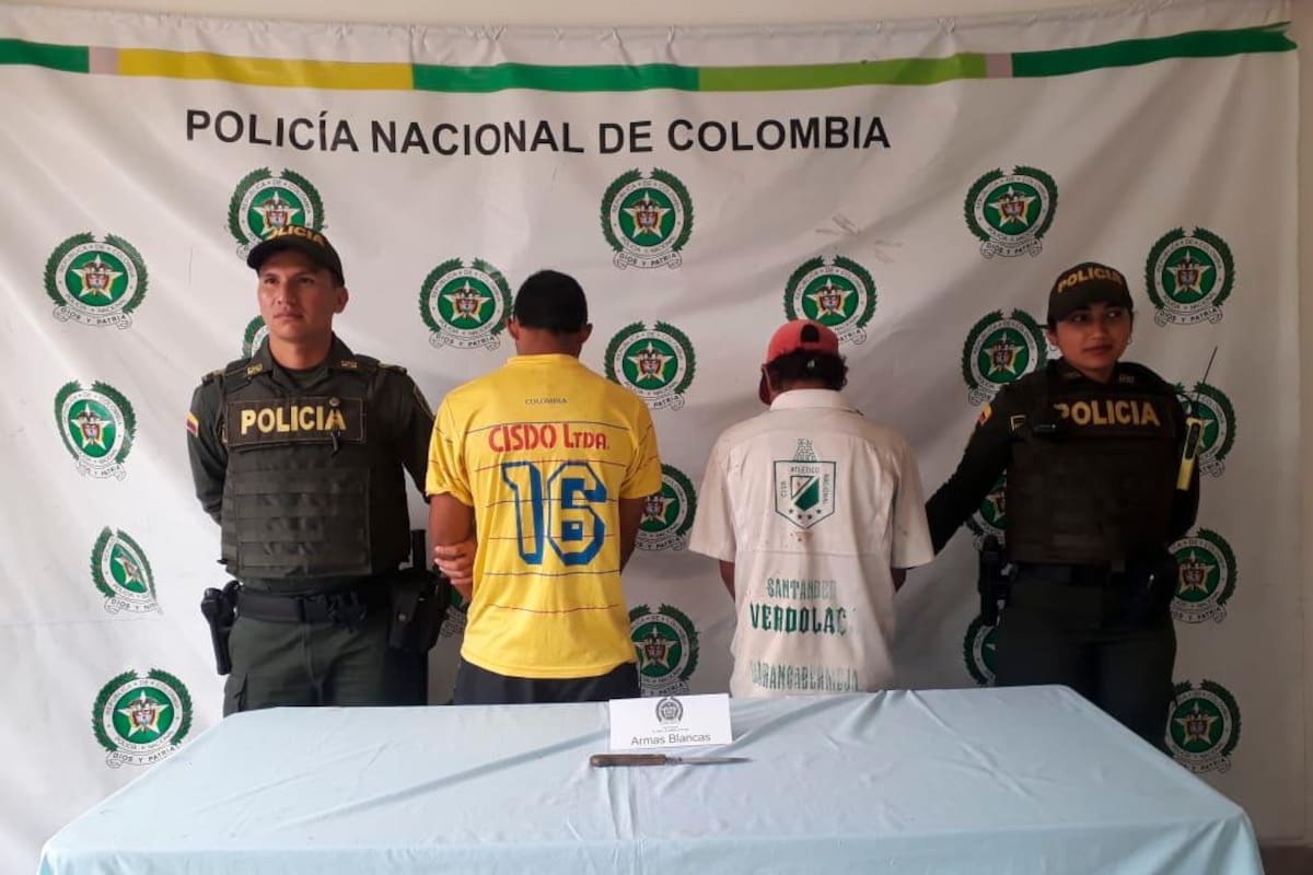 Los agresores fueron capturados por la Policía.