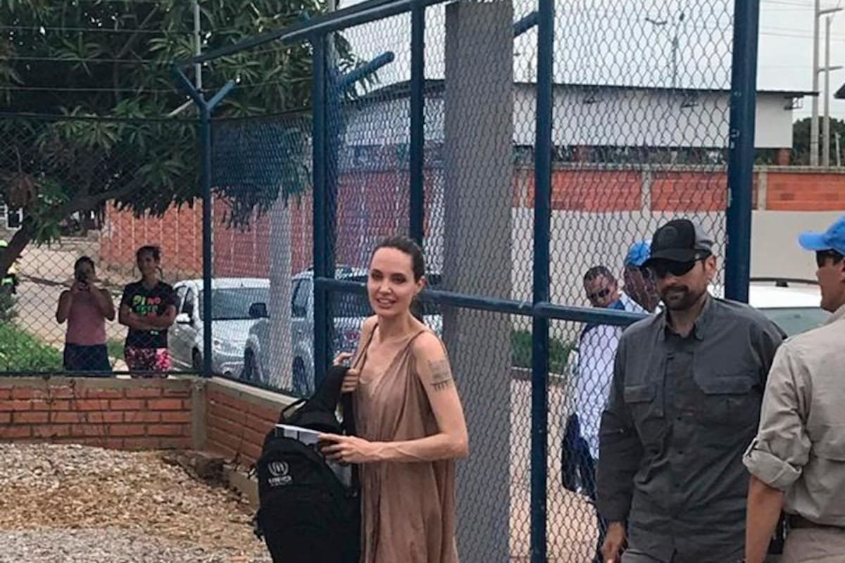 Angelina Jolie ya está en La Guajira, Colombia, en comisión humanitaria. (Foto: Archivo /VANGUARDIA)