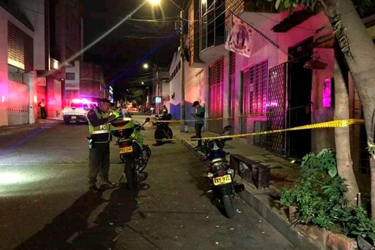 La víctima fue trasladada al Hospital Universitario de Santander, HUS.