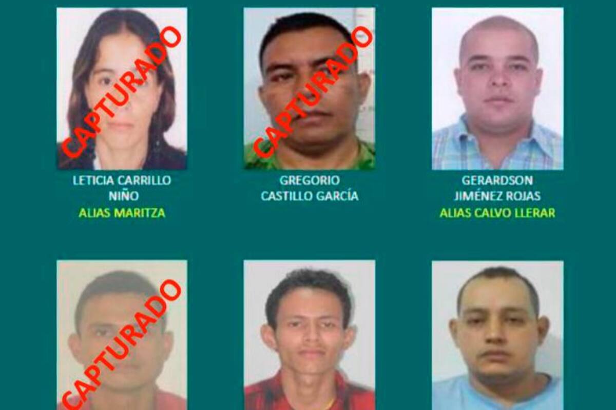 La Policía Metropolitana de Bucaramanga difundió en noviembre este cartel, faltan tres delincuentes por capturar. Suministrada / VANGUARDIA