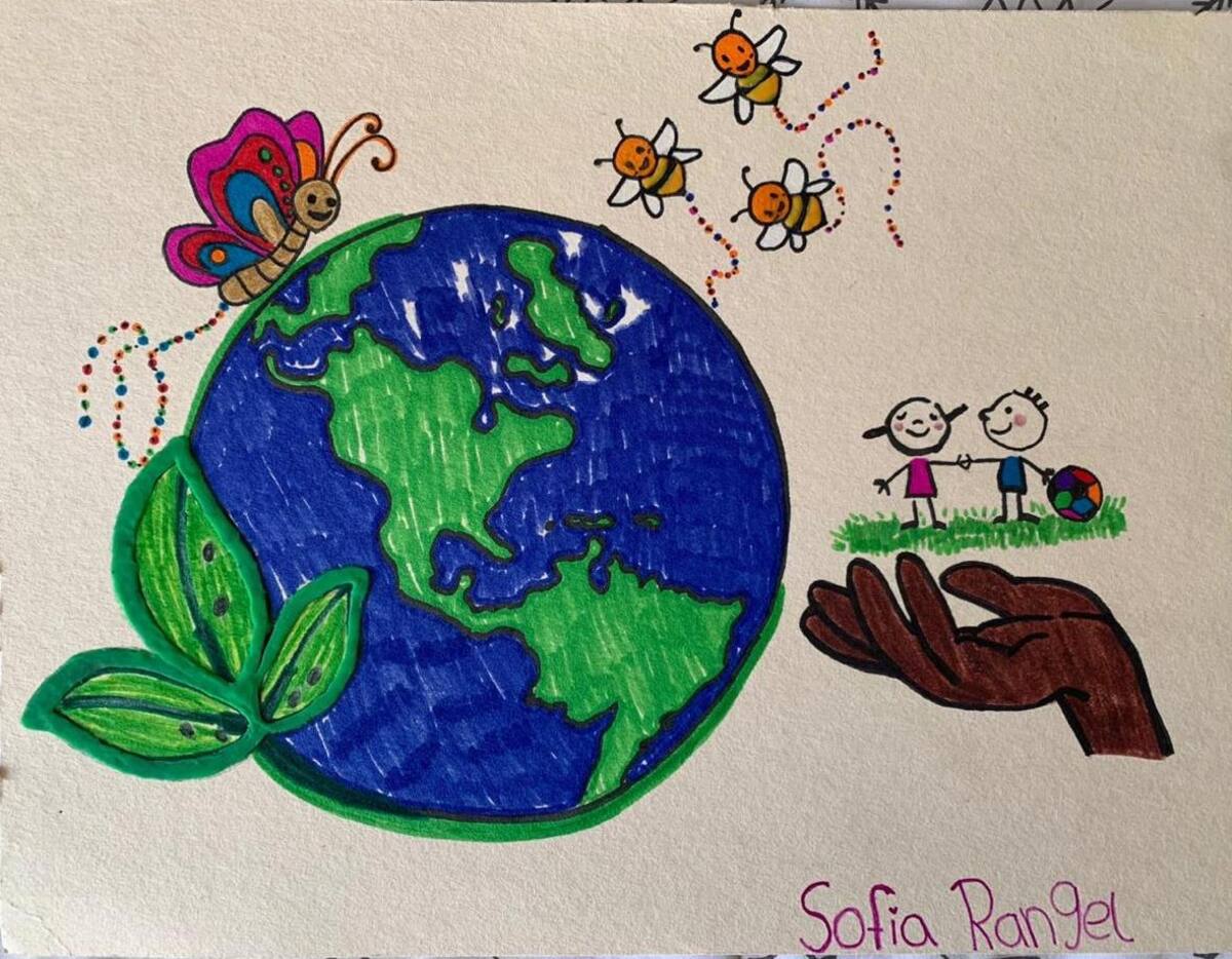 Dibujo por: Sofía Rangel. López